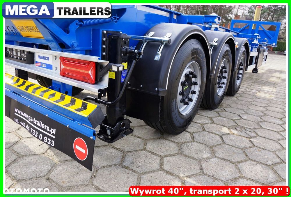 Mega 65 m³ wywrotka na kontener 40 Ft / do 44,0 T DMC zestawu !!! - 12
