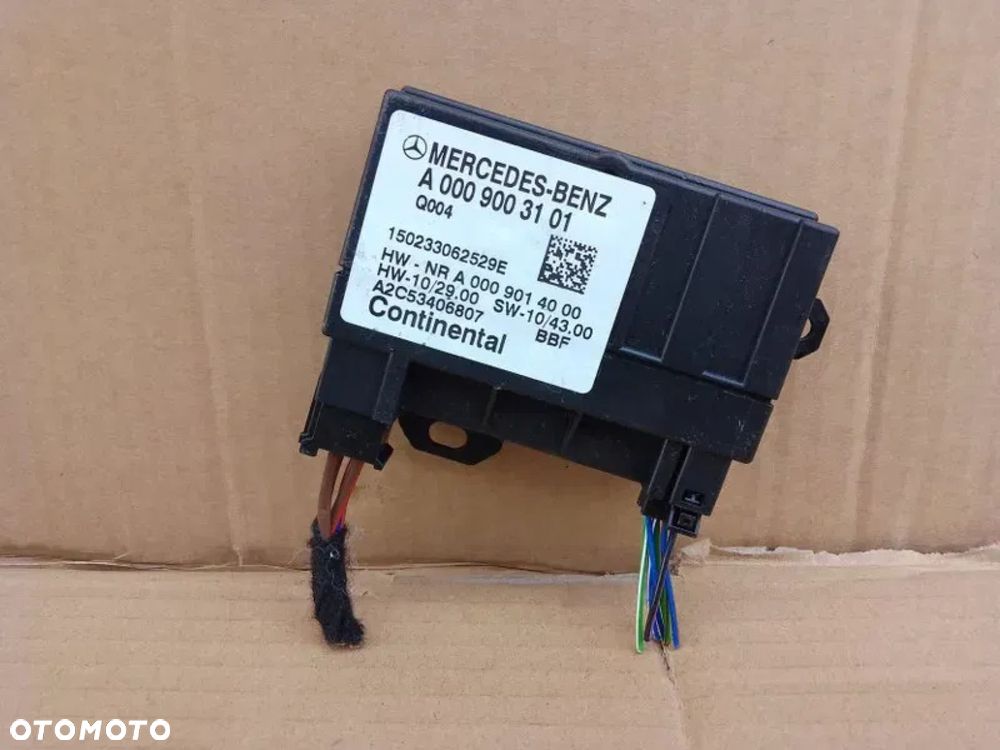 Moduł Sterownik Pompy Paliwa Mercedes W212 Lift A0009003101 - 1