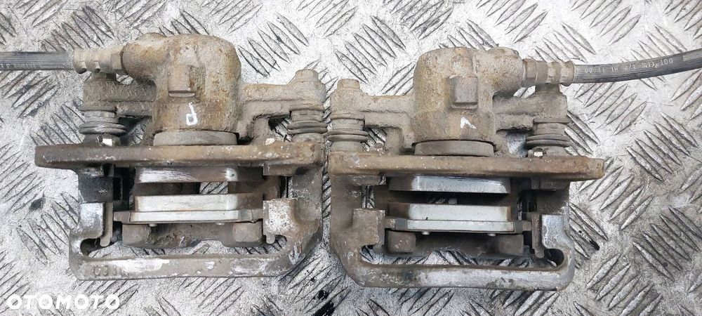 TARCZE HAMULCOWE TYŁ + PRZÓD + ZACISKI TYŁ MERCEDES W168 257MM - 2