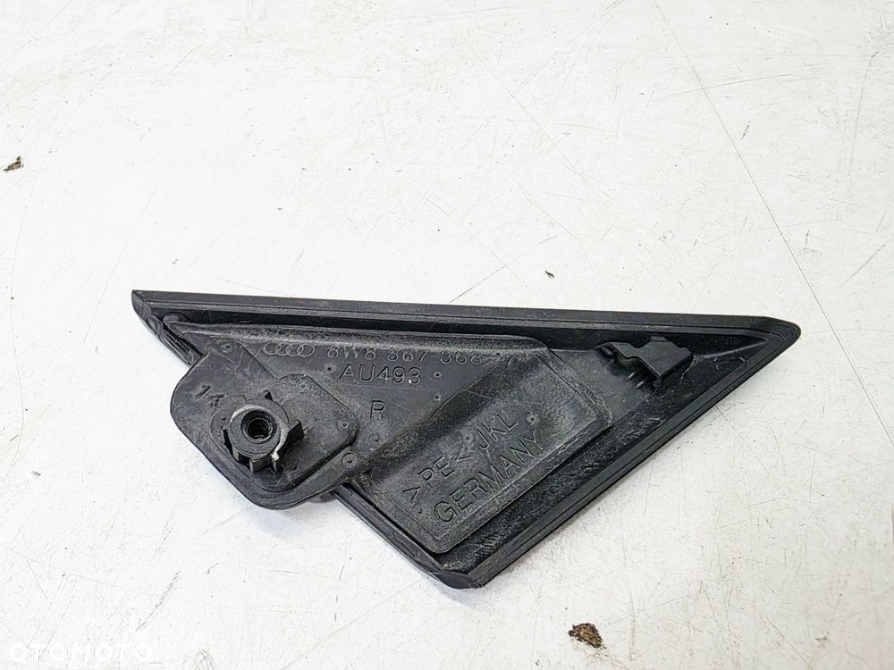 TRÓJKĄT NAKŁADKA ZAŚLEPKA DRZWI PRAWY PRZÓD AUDI A5 8W SPORTBACK 8W8867368 - 4