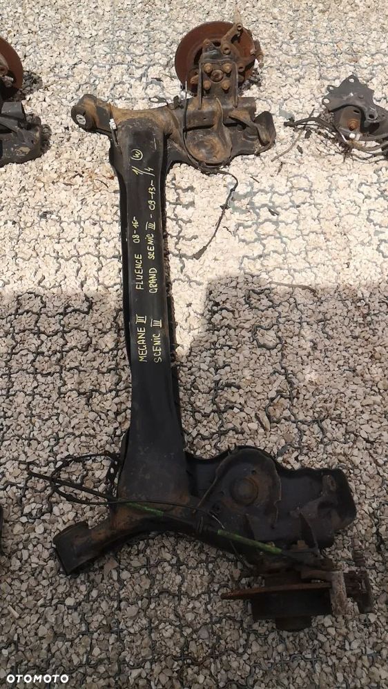 RENAULT MEGANE III / II | SCENIC III / II | GRAND SCENIC III / II | FLUENCE | BELKA ZAWIESZENIA TYLNA (dostępne 6 belek zawieszenia) - 8