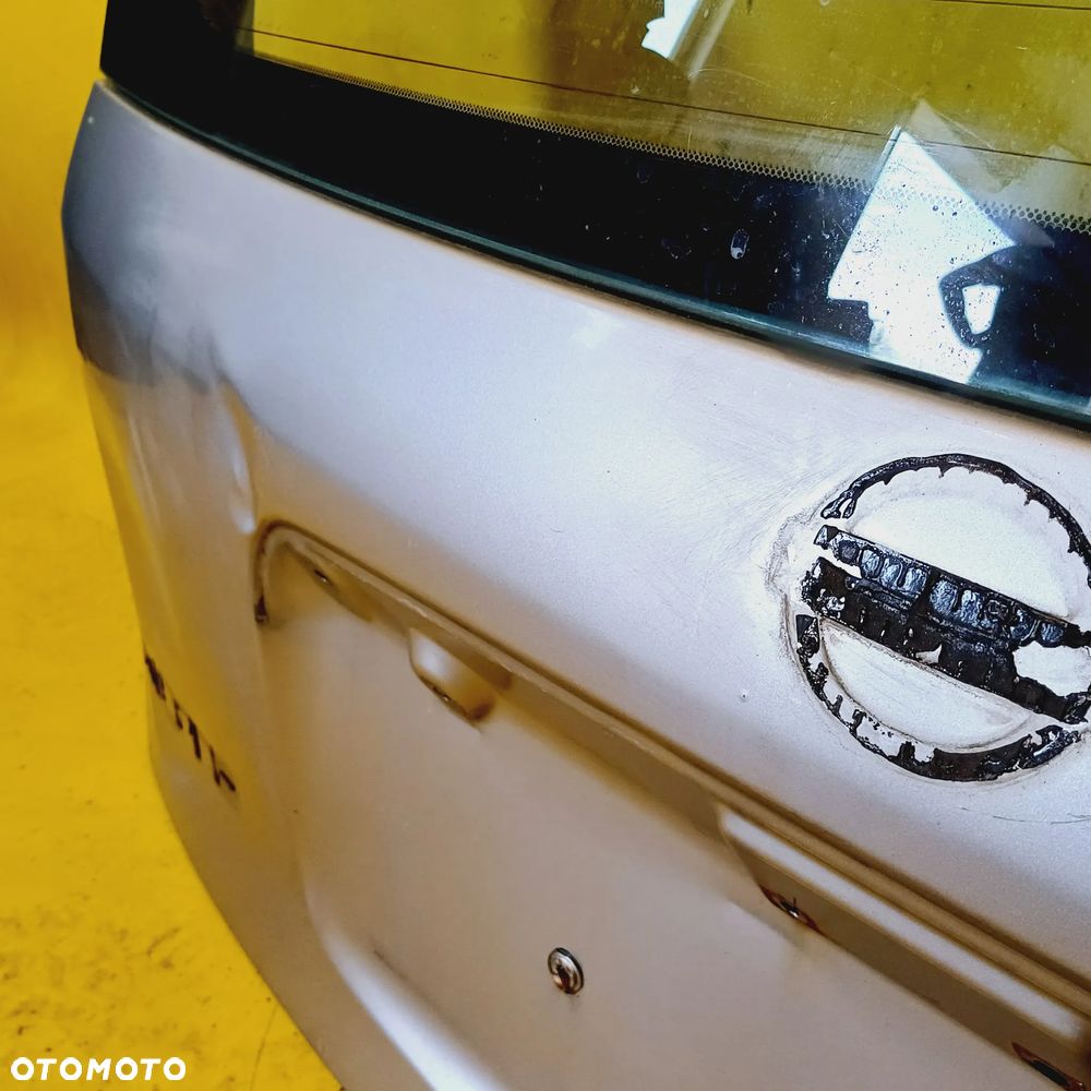 KLAPA TYŁ TYLNA SZYBA BAGAŻNIKA NISSAN NOTE I E11 5D MINIVAN LAK. KY0 NR502 - 12