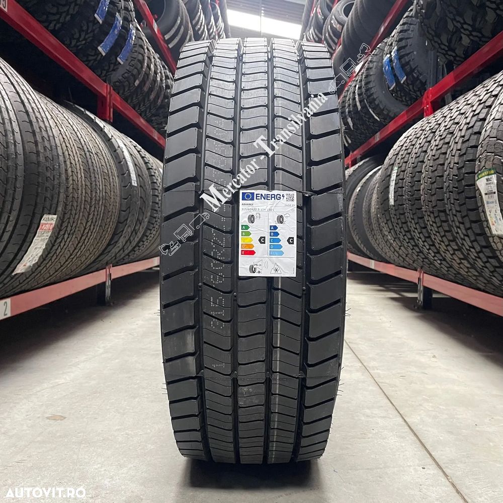 Anvelopa NOUA M+S* Regional 315/60R22.5 Advance GR-D2 154/150L/C/C75dB(B) Tractiune - 2