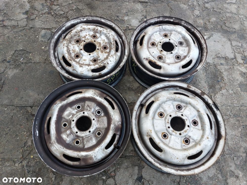 FORD TRANSIT MK8 FELGI STALOWE R15 5.5J ET60 5X160 PROSTE ORYGINAŁ ! - 1