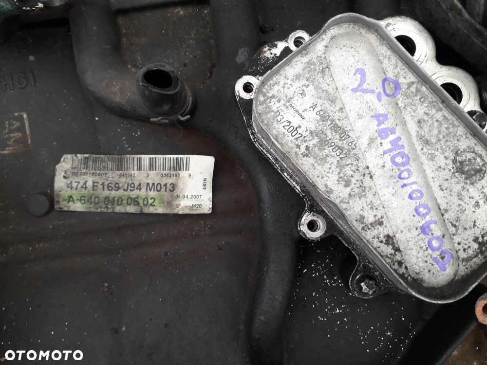 Silnik Mercedes W169 W245 2.0CDI A6400100602 - 2