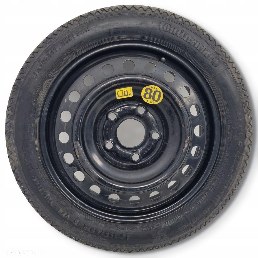 KOŁO DOJAZDOWE Opel Insignia A 125/80 R16 5x120 16X4.00B IS41 dojazdówka - 1