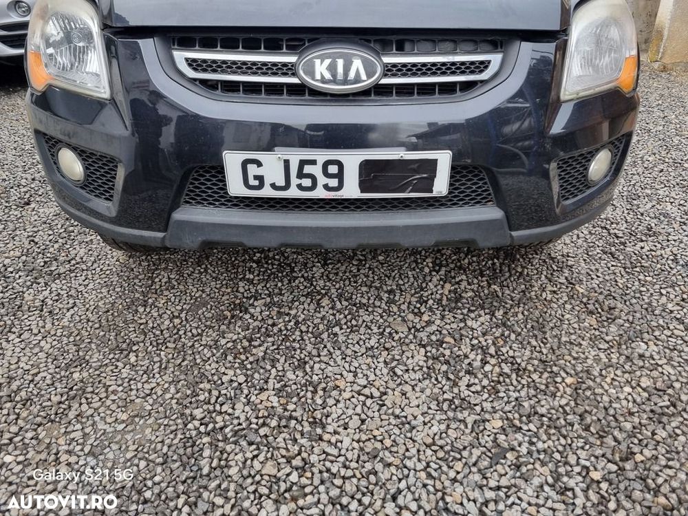 Bara fata Kia Sportage II 2006 - 2010 Black Pearl 1K (1431) Diesel model fara spalatoare ... - 1