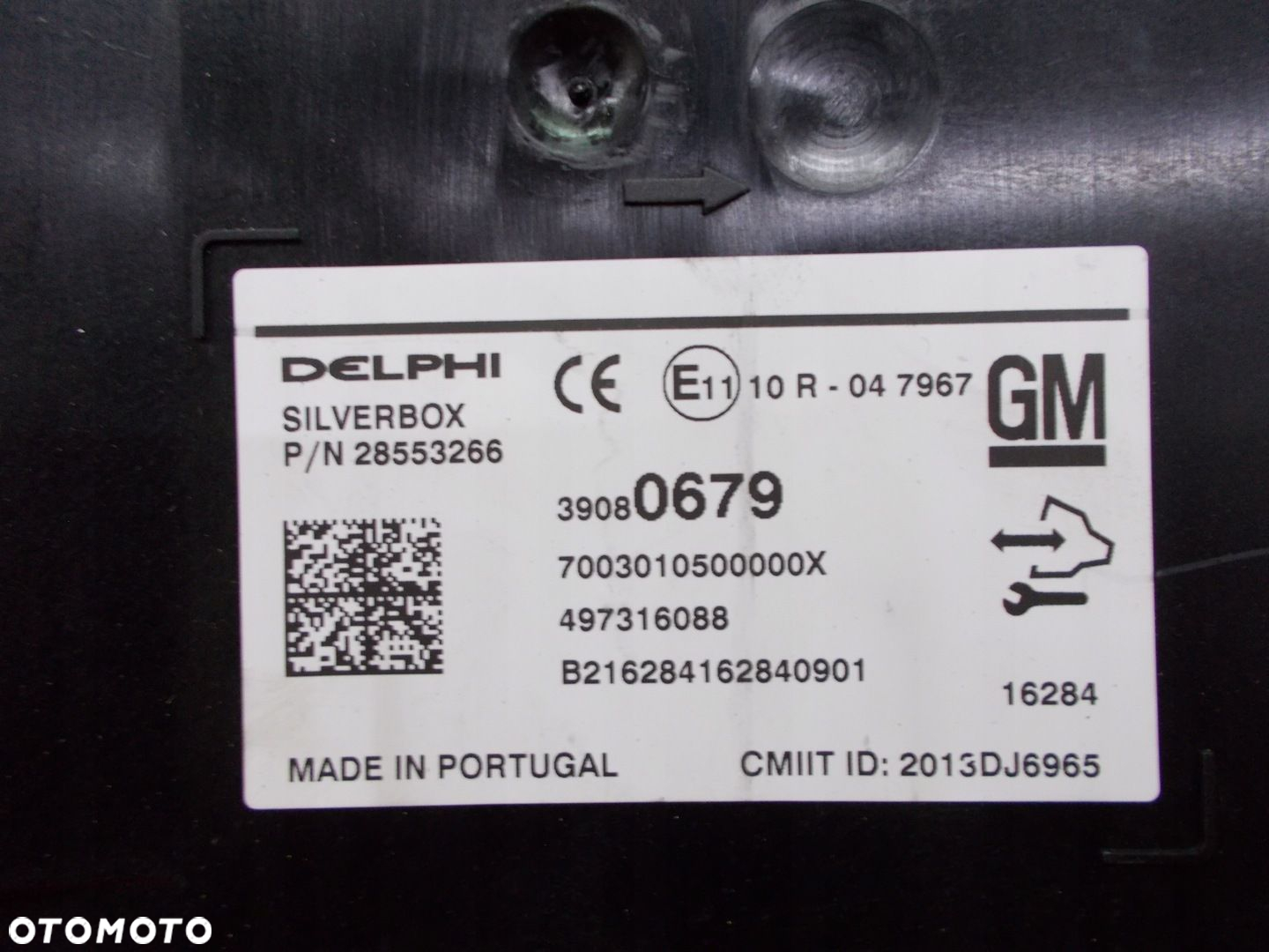 OPEL INSIGNIA A LIFT 12-MODUŁ STEROWNIK SILVERBOX RADIA NAWIGACJI 39080679 - 2