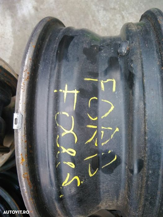 Jante tabla 4x100, 4x108, 5x100, 5x114,3 , 5x112, 5x108  Renault,Seat, Opel,Ford, Peugeot, Logan - 6