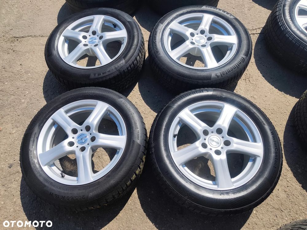 5x112 Felgi Aluminiowe Alufelgi 16 Koła Zimowe Zima VW PASSAT B5 B6 B7 TOURAN CADDY SHARAN JETTA AUDI A4 B5 B6 B7 B8 A6 C5 C6 A3 8V Q2 SKODA SUPERB YETI OCTAVIA II 2 III 3 SEAT EXEO ALHAMBRA ALTEA LEON TOLEDO 4,5mm Legnica ALU-RAD 205/60 Mercedes - 1