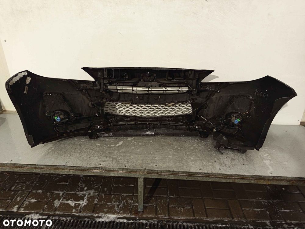 + ZDERZAK PRZÓD PRZEDNI MAZDA 3 III BL 2 II Gen. LIFT FL 16W CZARNY HALOGENY - 5