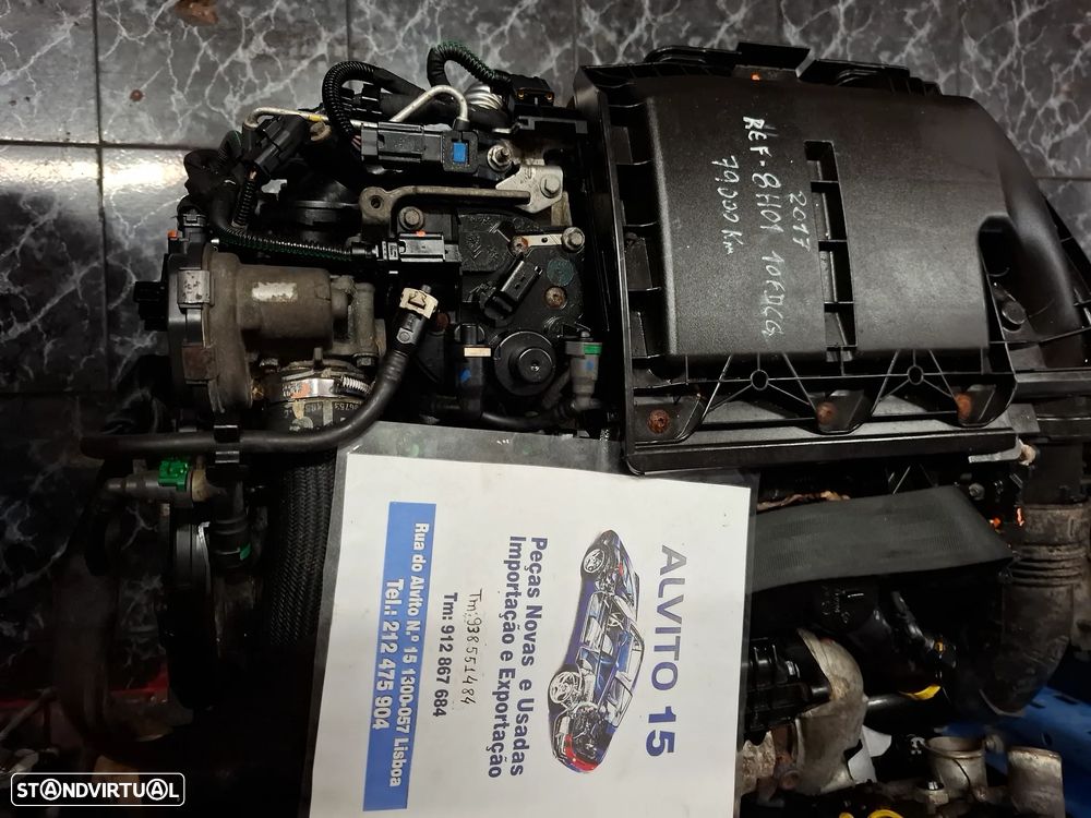 Motor Citroen C3 ref: 8H01 2017  79 mil km - 1