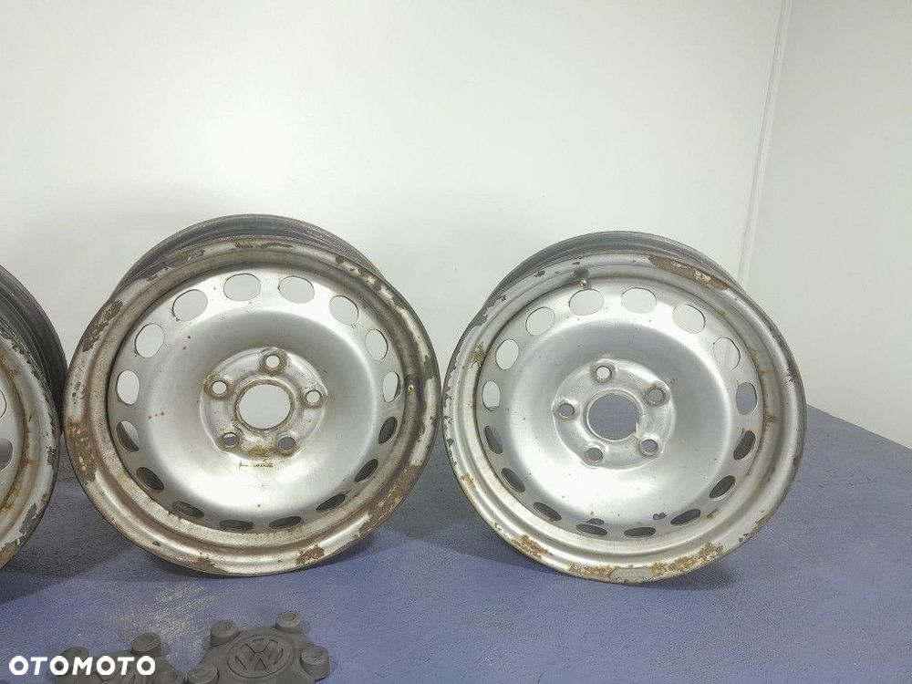 VW CADDY IV 15- FELGI STALOWE 6JXR15 ET 47 5X112 4 SZT 2K0601027B - 3