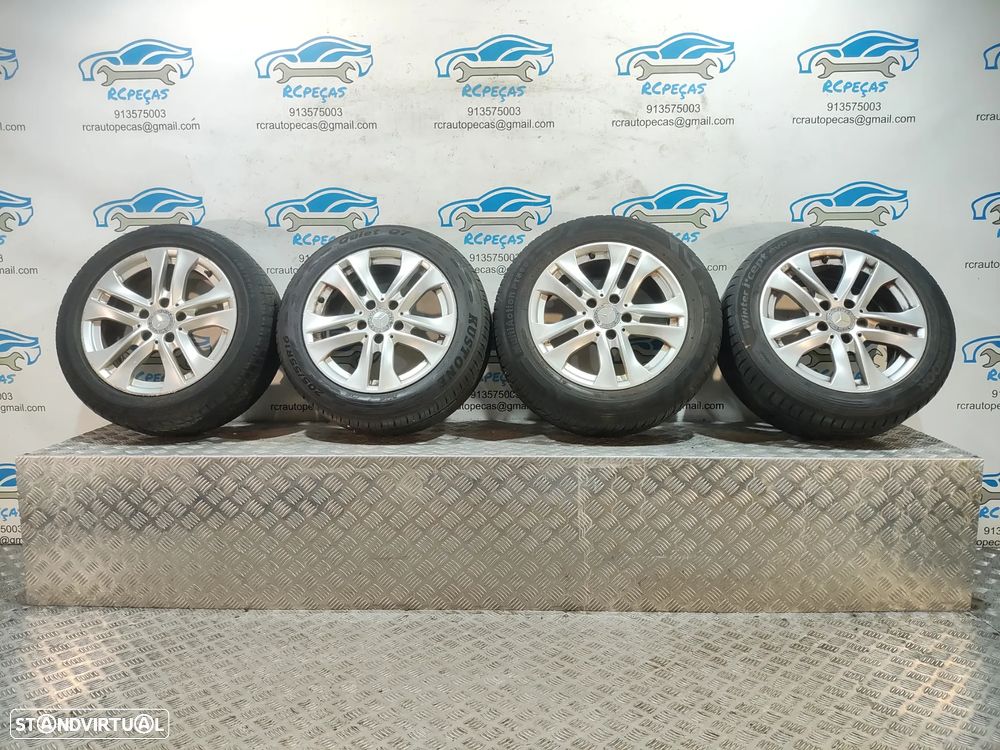 Conjunto Jantes 16 Borbet Originais Mercedes Benz Class C W204 7J ET43 5x112