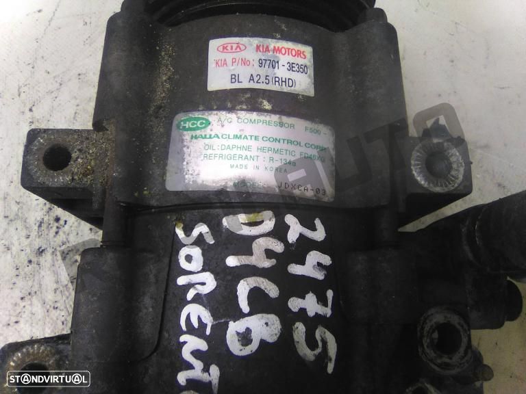 Compressor Ar Condicionado 97701-3e350 Kia Sorento I [2002_2009 - 4