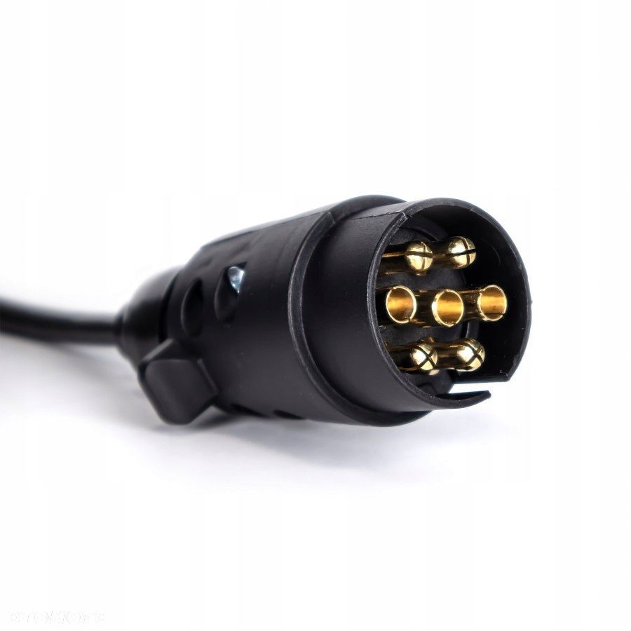 przewód spiralny z wtyczkami 13/7 pin 12v 3m - 3