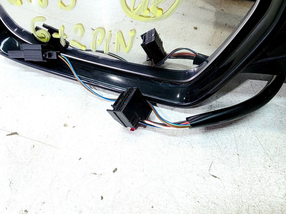 LUSTERKO ZEWNĘTRZNE LEWE AUDI A4 B8 LIFT LY9B 6+2 PIN UK - 8