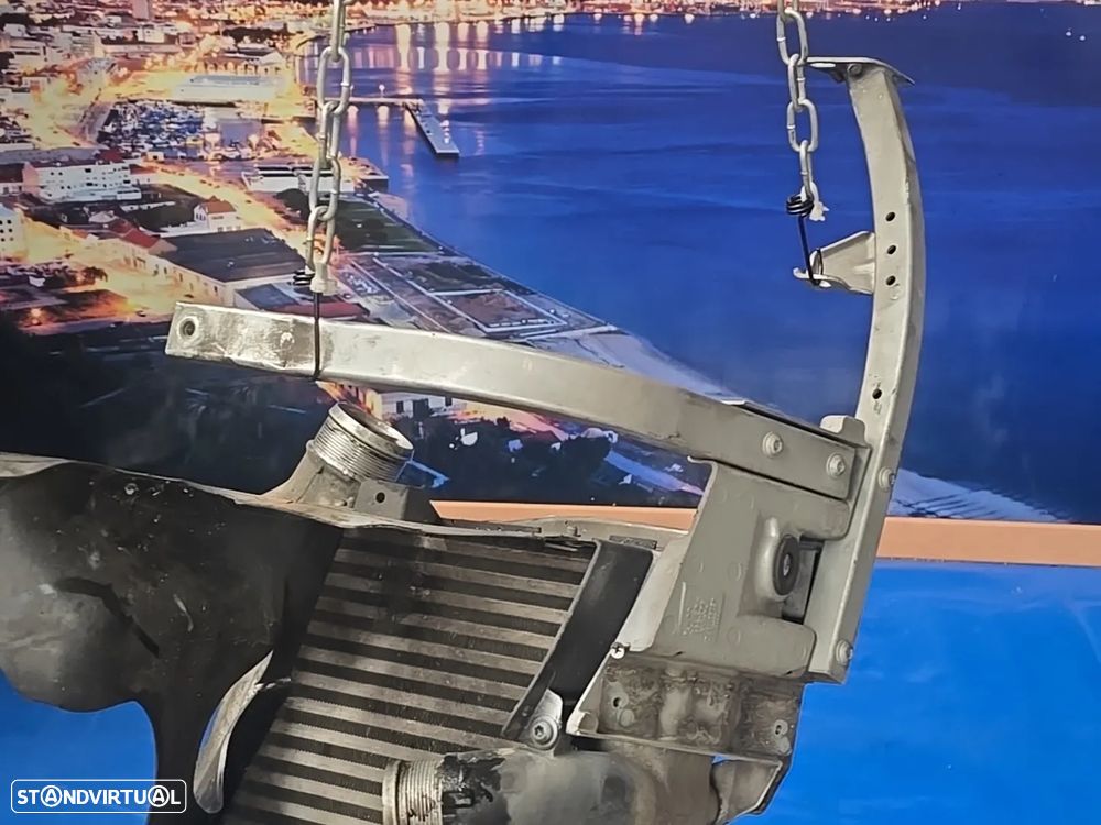 Conjunto Intercooler + Suporte + Resguardo ORIGINAIS para Audi A8 D3 4E (2003–2010) Lado Esquerdo - 3