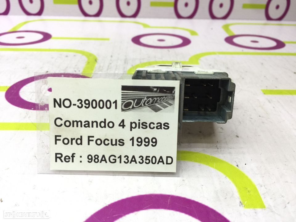 Comutador 4 Piscas Ford Focus de 1999 - Ref: 98AG13A350AD - NO390001 - 2