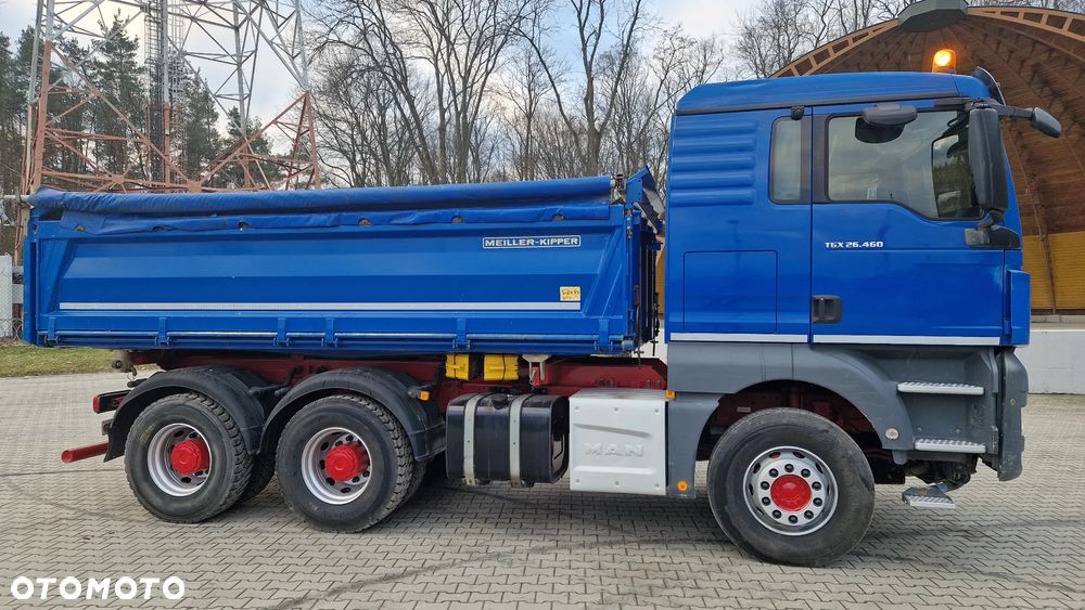 MAN TGS 26.460 Meiller kipper z Niemiec - 18