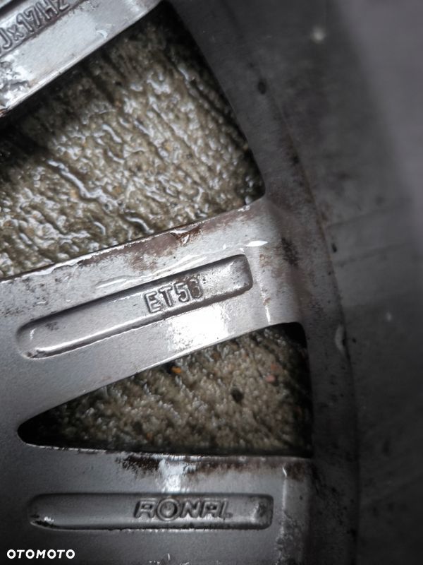 FELGA ALUMINIOWA AUDI A3 A4 A6 VW SKODA 7.5J R17 ET56 8P0601025BE Z*50* OK - 12