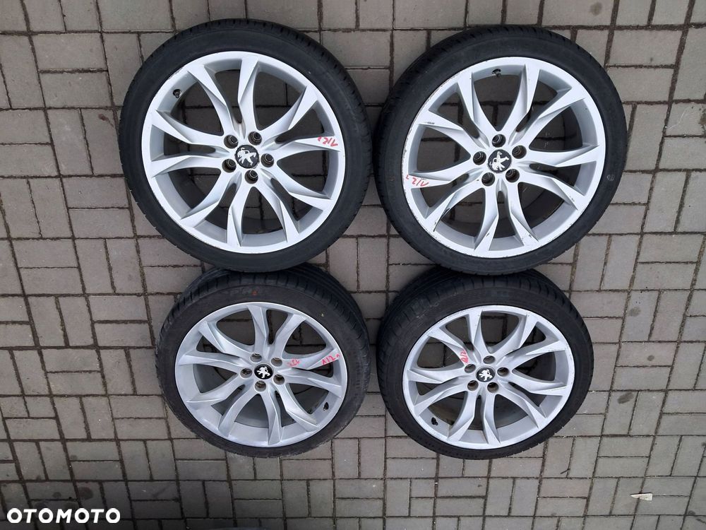 peugeot rcz felgi aluminiowe 19" koła 235/40r19 lato 5x108 et 27 8,5 - 1
