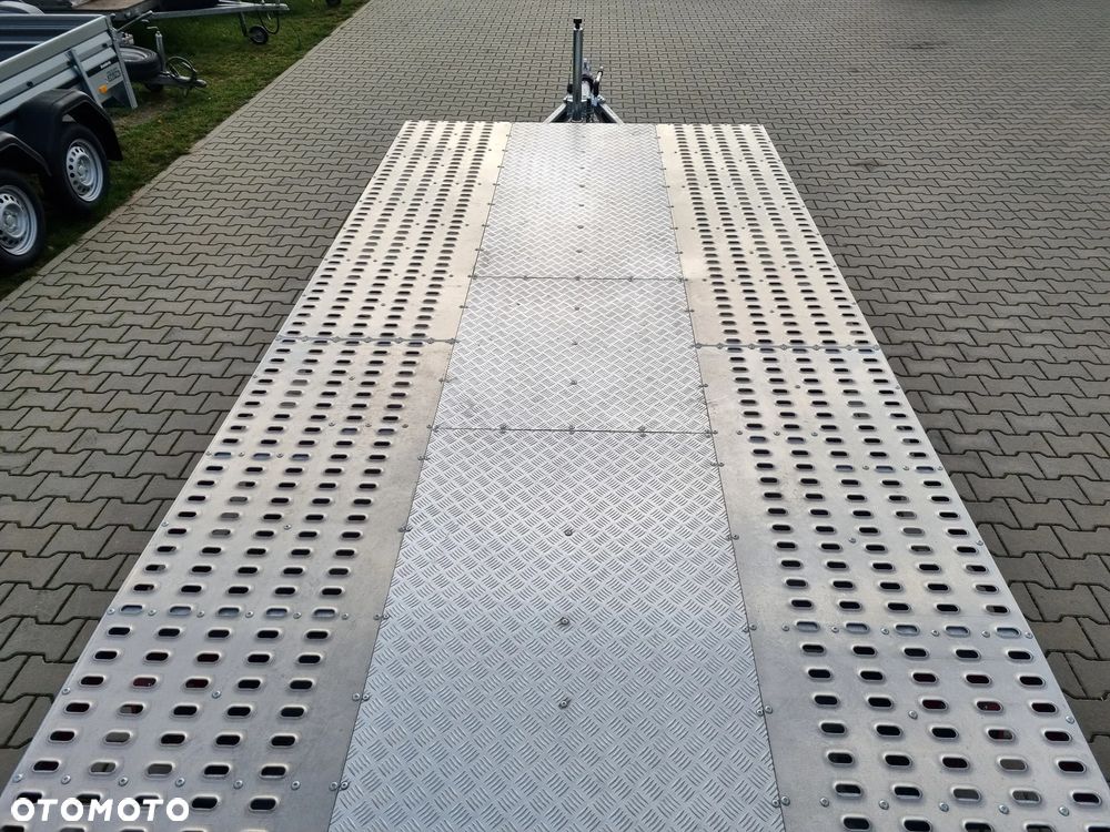 TA-NO Scorpio 55 PREMIUM laweta 3 osiowa 5.5m 3500kg DMC najazdy niski załadunek - 8