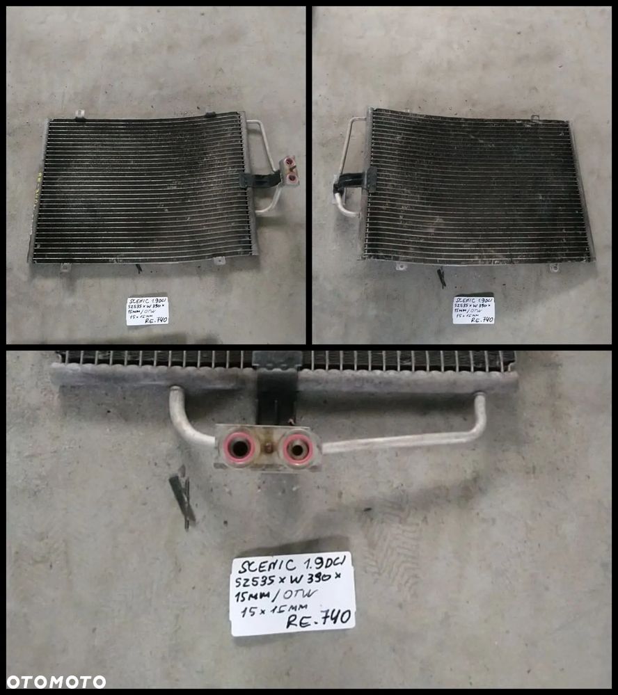 RENAULT CHŁODNICA WODY - 30