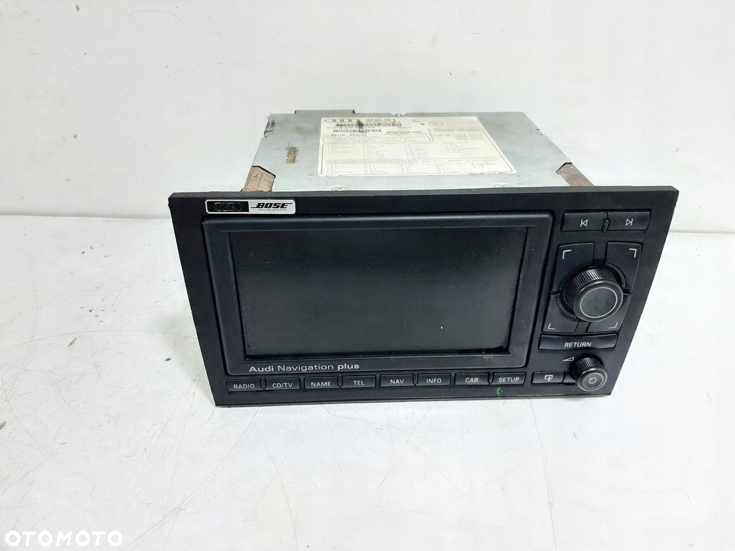 AUDI A4 B7 SEDAN S-LINE 07R RADIO NAWIGACJA PLUS RNS-E 8E0035192Q - 2