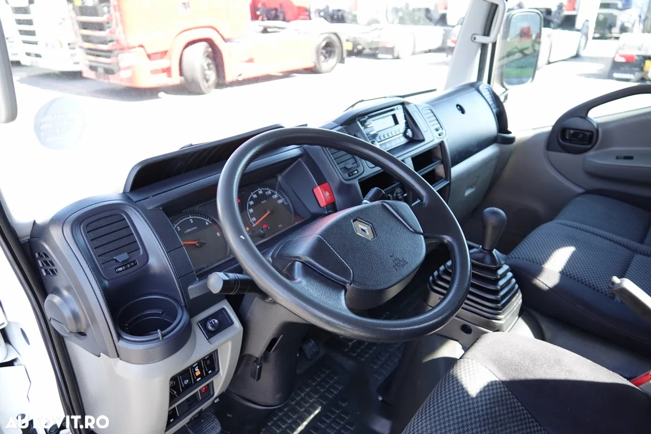 Renault MAXITY 140 DXI / 2.5 D / BASCULATOR – 3.1M + HDS PM 2821 / DUBLU / IMPORTAT / CONTRACT DE SERVICE POST-SERVICE - 29