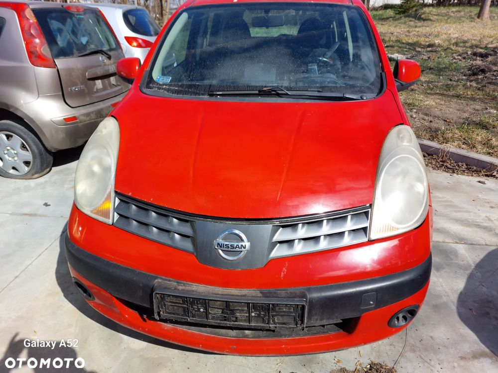 Zderzak NISSAN NOTE 1,6B 06R. maska,lampy,drzwi,klapa.... - 1
