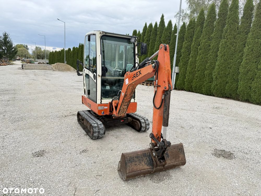 TEREX TC 16 MINIKOPARKA / ORYGINAŁ / Z NIEMIEC / SZYBKOZŁĄCZE / koparka schaeff jcb kubota hitachi yanmar bobcat zx 19 e17 KX018 PC 18 SV 18 20 czesci hydraulika - 11