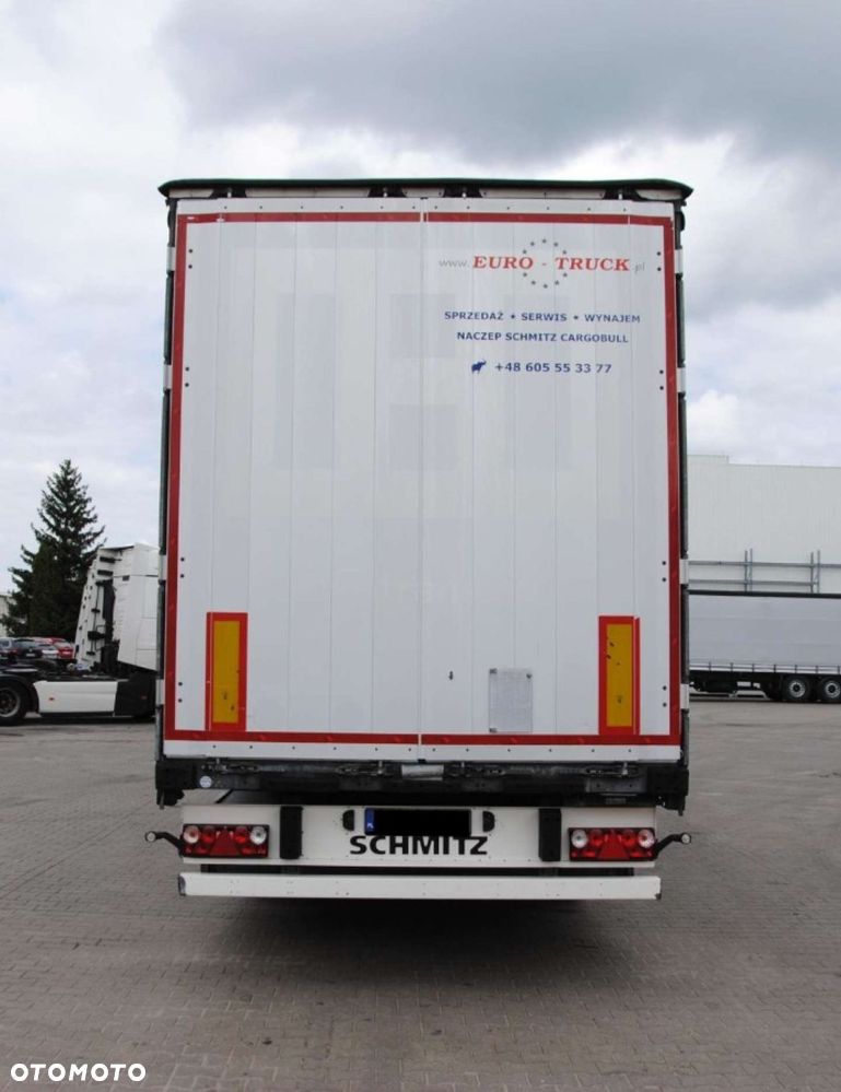 Schmitz Cargobull SCS kurtyna, podnoszona oś - 4