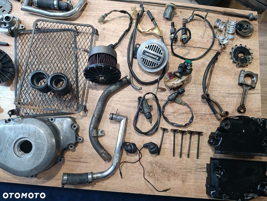 Części Kawasaki el 250 dekiel klakson czujnik zębatka pompa ślizgi K2 - 1