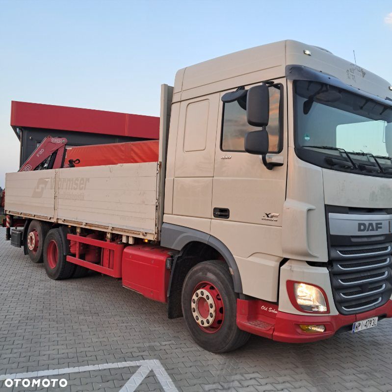 DAF XF EURO 6 budowlanka HDS  dźwig 2016 hiab palfinger fassi - 1