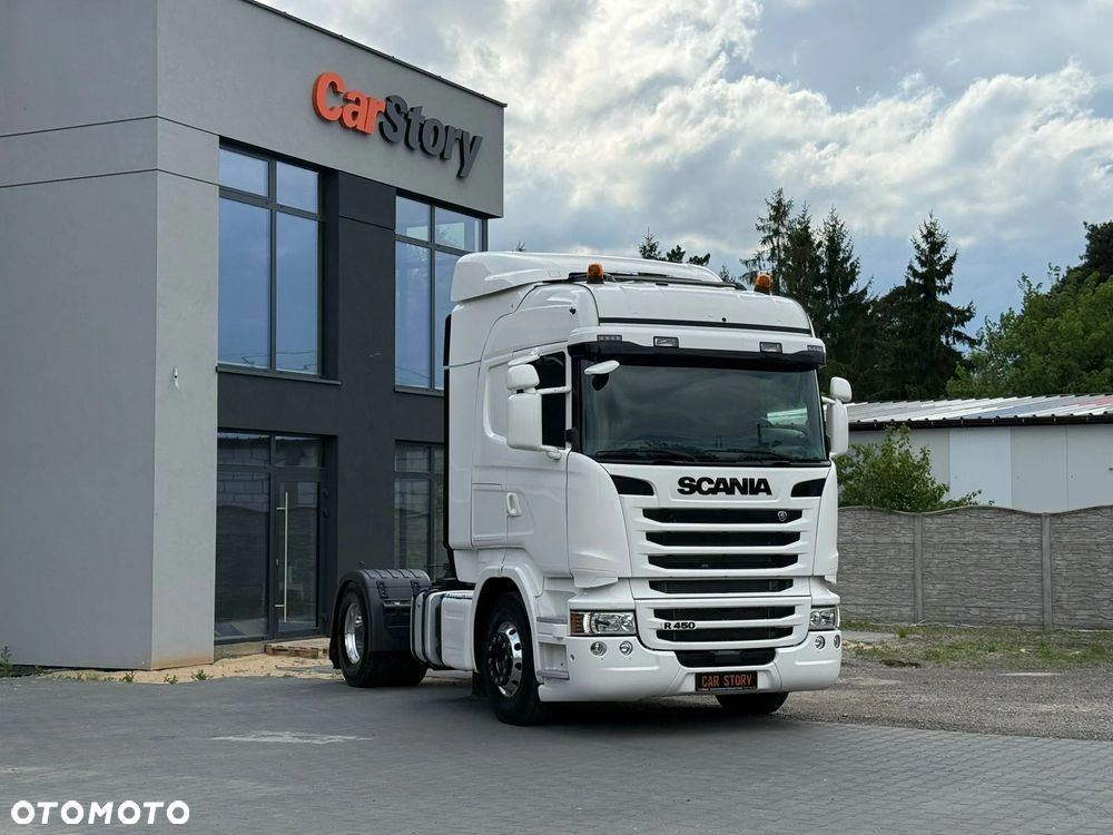 Scania R450/BEZ EGR/RETARDER/NAVI/XENON/SPROWADZONA/HYDRAULIKA - 1