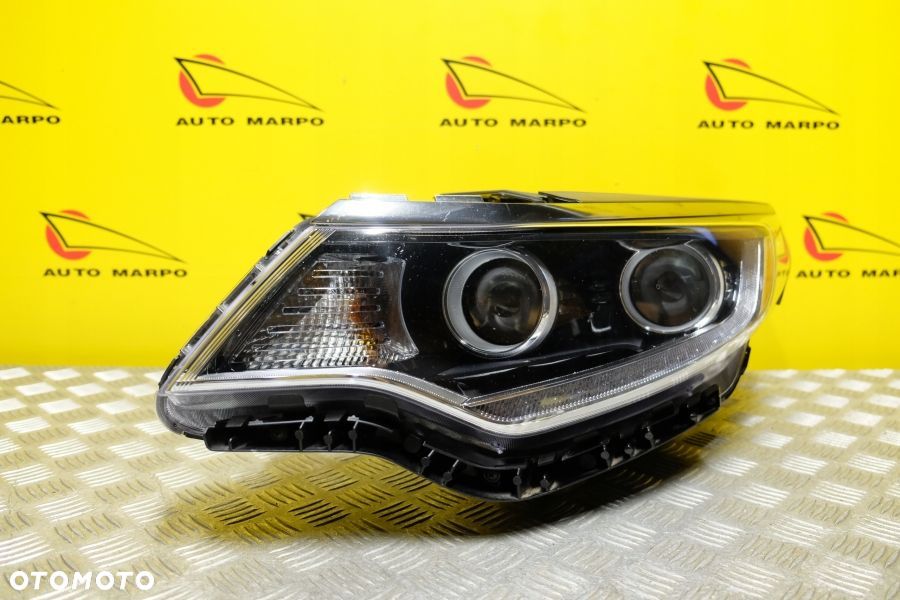 KIA OPTIMA 2015- REFLEKTOR LAMPA ZWYKŁA SOCZEWKOWA Z LED L USA - 3