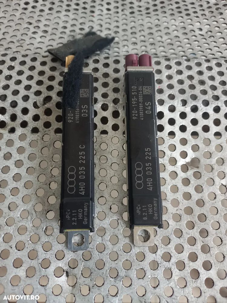 Amplificator Antena Audi A8 4H D4 An 2010-2011-2012-2013-2014-2015-2016-2017 Cod 4H0035225 Dezmembrez Audi A8 4H D4 3.0 Tdi Quattro Motor CDT Cutie MXU Volan Stanga - Dezmembrari Arad - 1