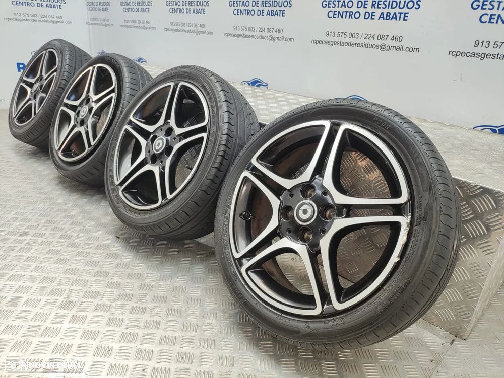 Conjunto jantes 16 Smart Forfour EQ 453 4,5J 6J ET40 ET44 4x100 - 2
