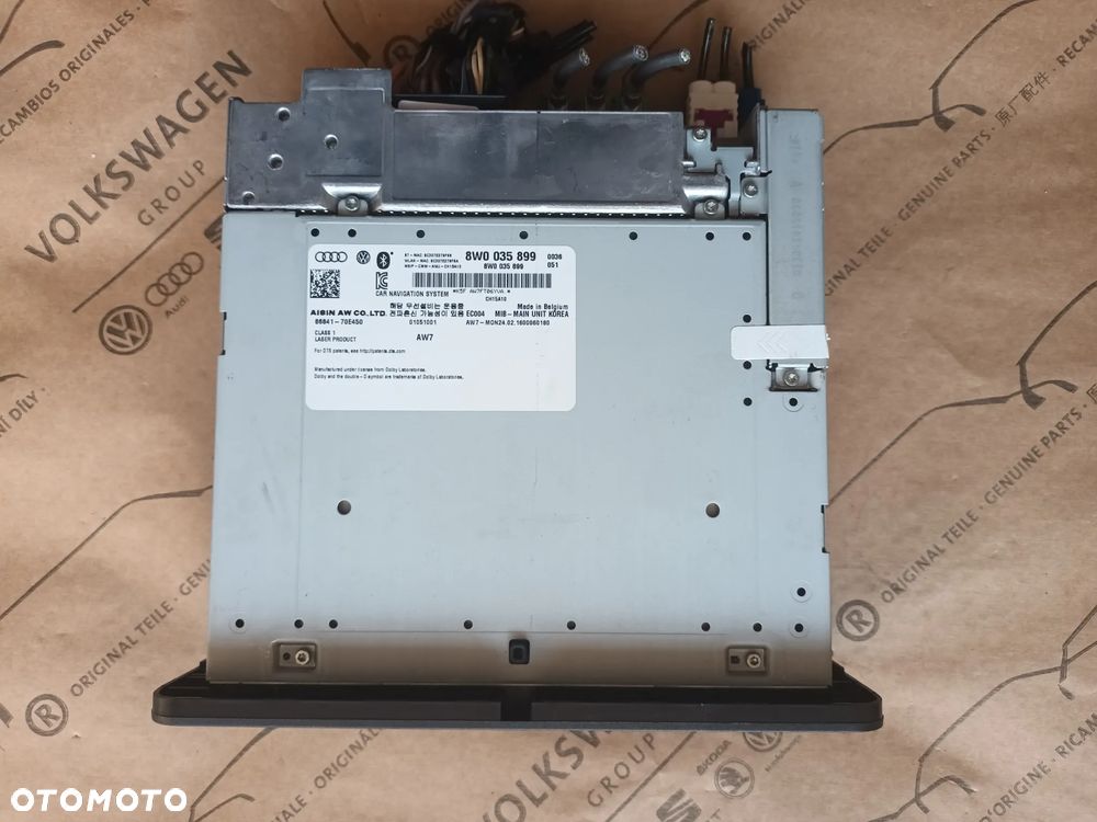 AUDI A4 B9 A5 Q5 Jednostka Sterownik MMI MIB2 Nawigacja SSD 8W0035899 78km - 9