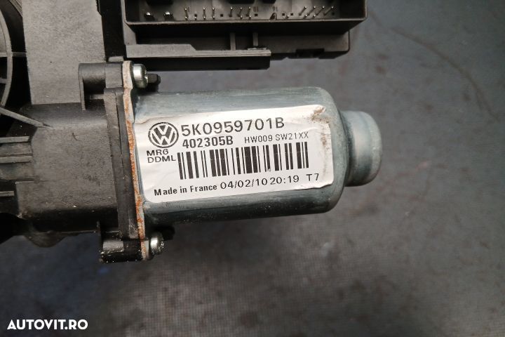 Motoras macara geam fata stanga 5K0959701B 5K0959793 5K0959701B 5K095 - 5