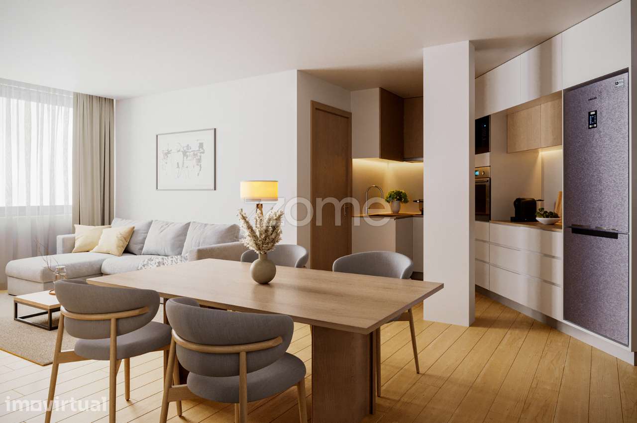 Loja transformada em Apartamento T2 no centro de Vila Verde - Braga - Grande imagem: 2/14