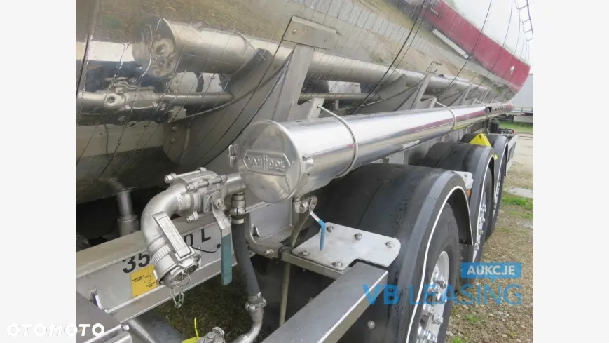 Ackermann VAN HOOL 3 AXLE SEMI TRAILER cysterna do przewozu materiałów niebezpiecznych - 14