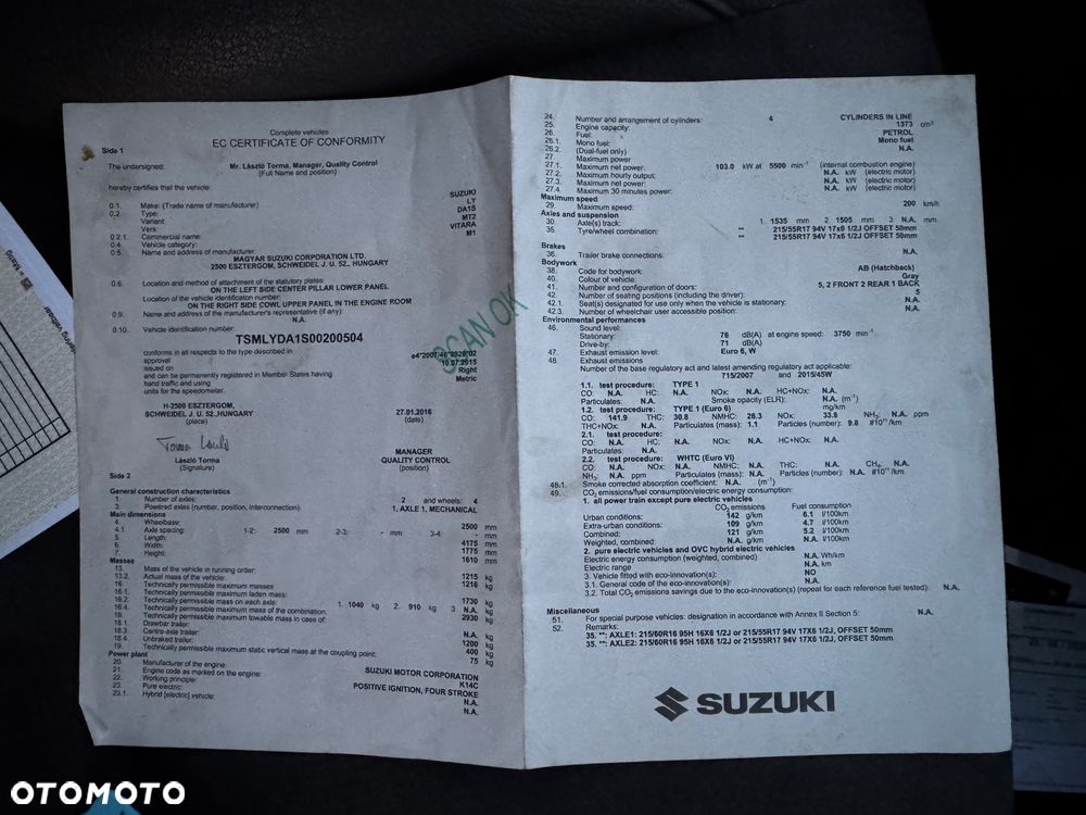 Suzuki Vitara 1.4 T Boosterjet S 2WD - 15