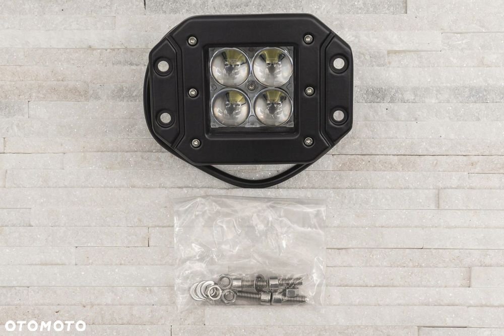 lampa robocza w zderzak światło skupiające 4xled 16w 1500 lumenów - 4