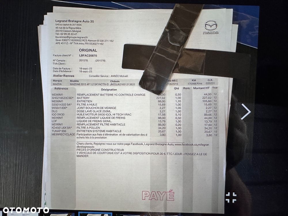 Mazda 6 2.2 D Skypassion I-ELoop - 36