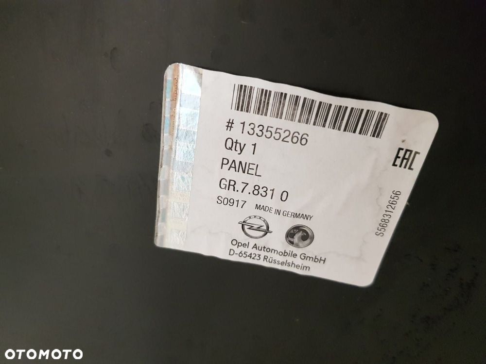 FABRYCZNIE NOWY ORYGINALNY ZDERZAK PRZEDNI PRZÓD OPEL ADAM 12-19 BEZ PDC 13355266 - 9