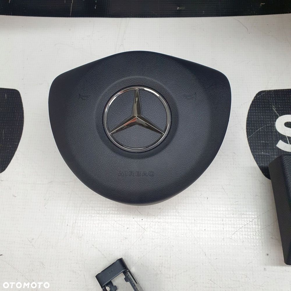 MERCEDES GLA W156 DESKA ROZDZIELCZA KONSOLA KOKPIT PULPIT PODUSZKI AIRBAG AIR BAG PASY KIT SET - 12