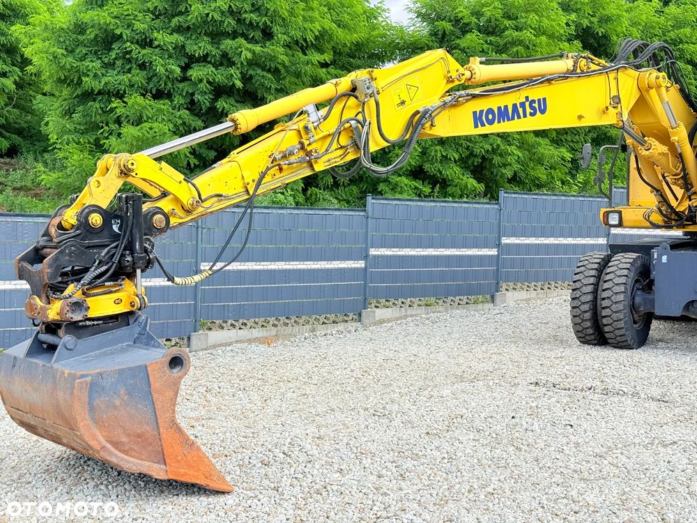 Komatsu * Komatsu PW 148  *ROTOTILT * Sprowadzona * Koparka Kołowa * - 17