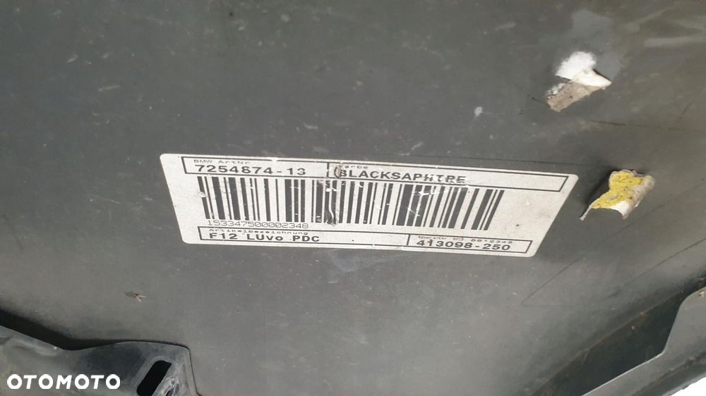 BMW 6 F06 F12 F13 LCI LIFT Zderzak przód przedni - 9